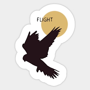 Nankeen kestrel in flight Sticker